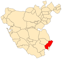 Mapa de San Roque (Cádiz)